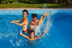 Water Play in Pool