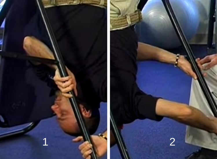 inverted rotation inverted table exercises