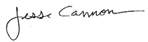 Jesse Cannone Signature