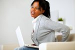 back pain while seated
