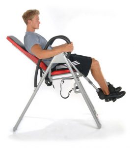 seated inversion table