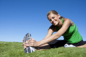 Stretching Girl