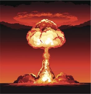 Mushroom Cloud of Nuclear Explosion