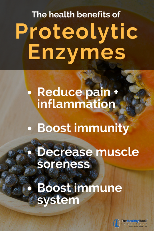 health benefits of proteolytic enzymes