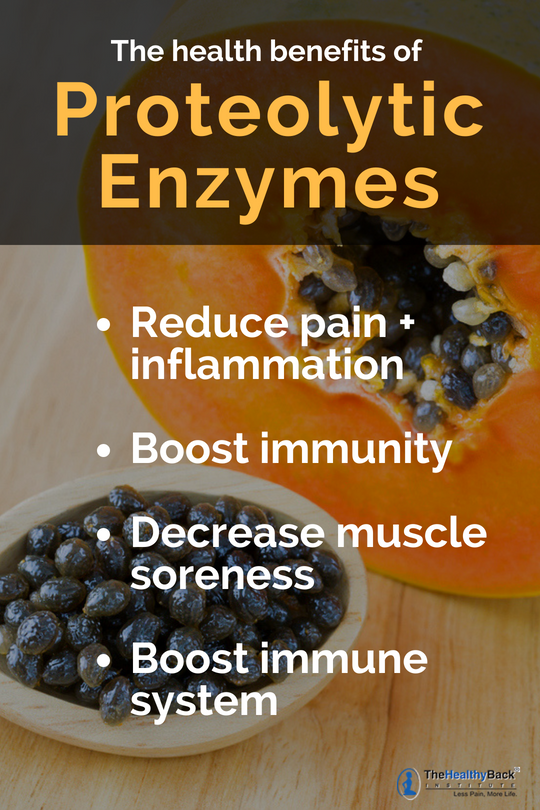 Proteolytic Enzymes: How They Stop Pain and Improve Health