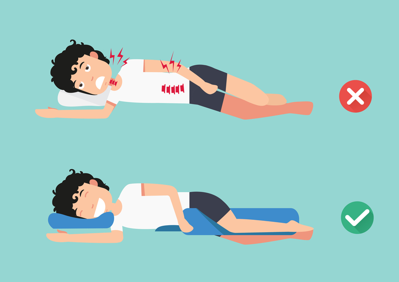 sleep posture for lower back pain